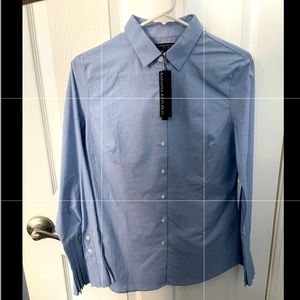 New! Banana Republic pinstipe shirts!